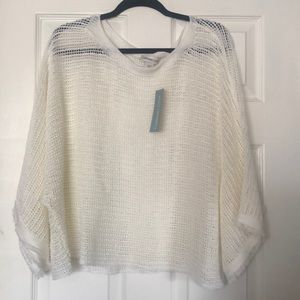 Coldwater Creek White Sweater